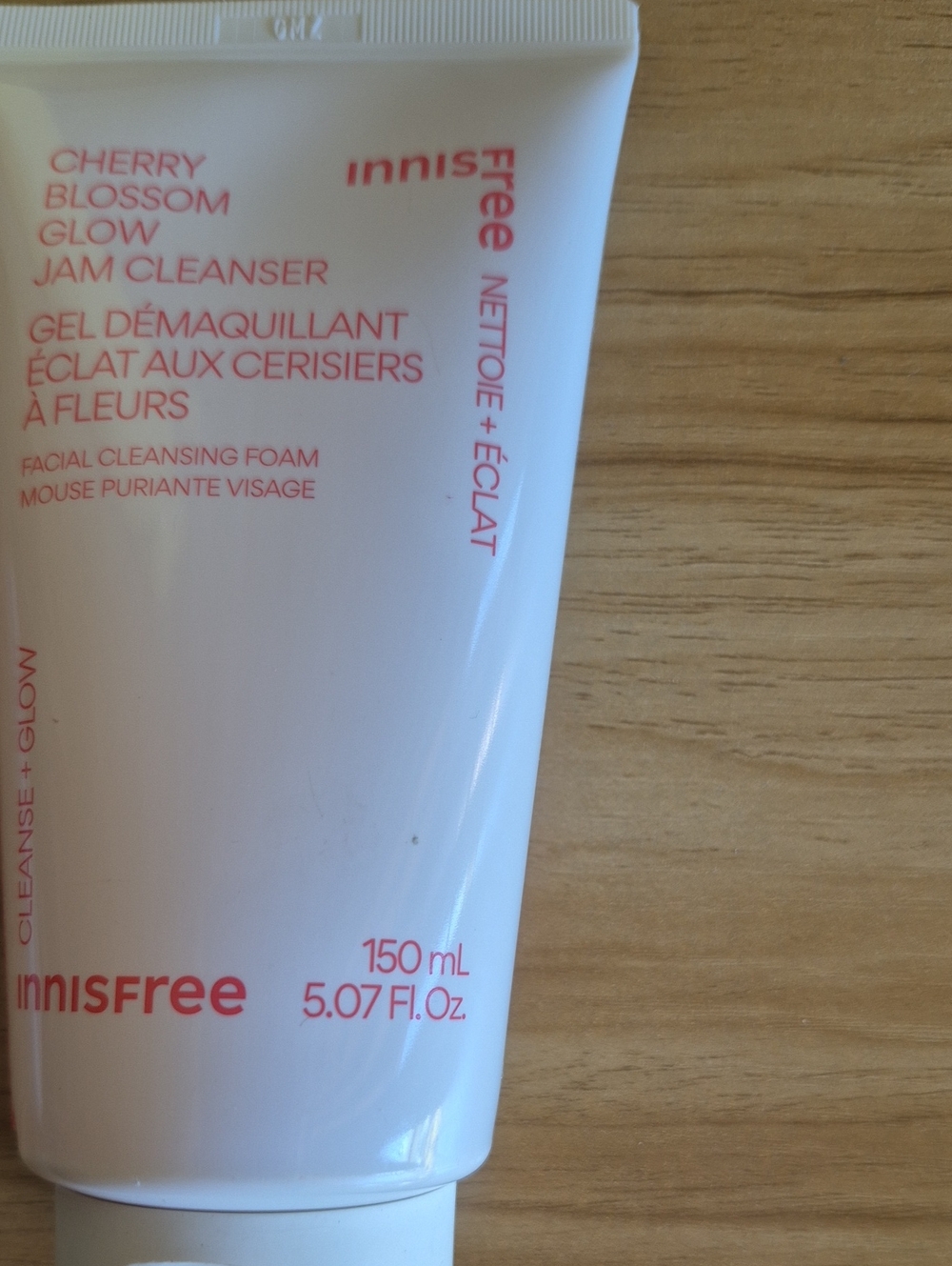 Innisfree Cherry Blossom Glow Jam Cleanser - White/Pink